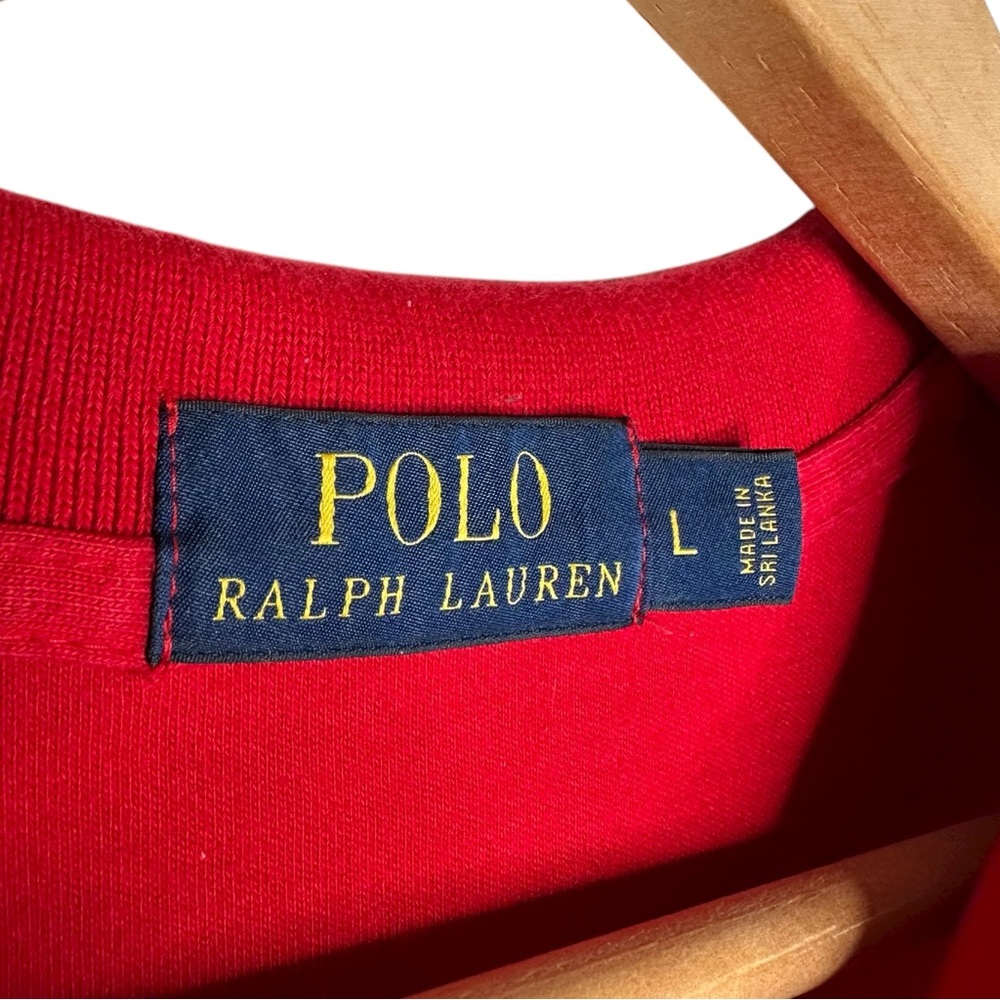 Polo Ralph Lauren Red Polo Shirt - Picture 5 of 6